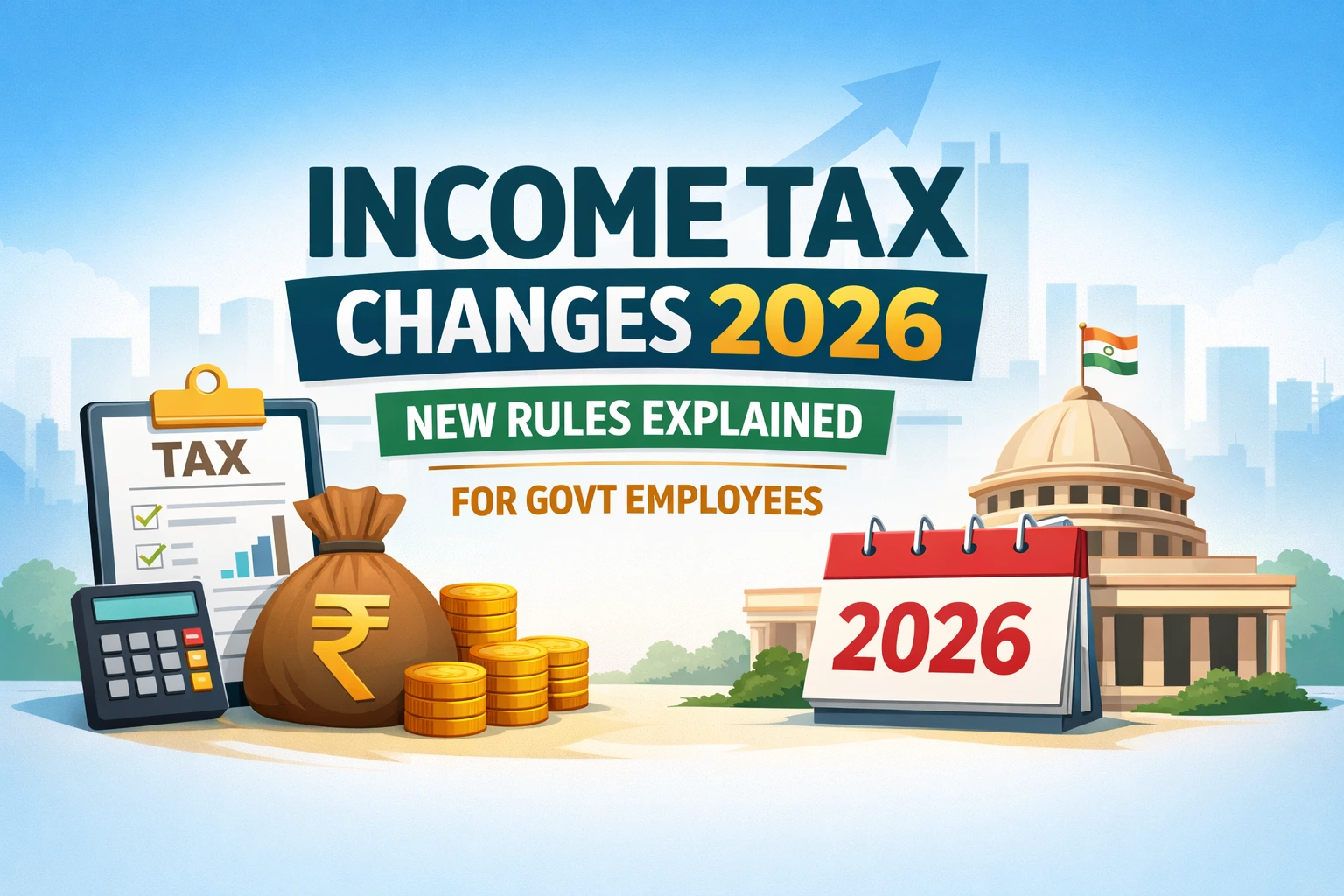 New Income Tax Rules April 2026: Govt Employee Guide